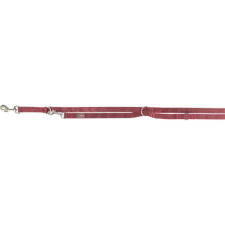 Trixie prémium állítható póráz -sangria - (M-L) 2m/20mm nyakörv, póráz, hám kutyáknak