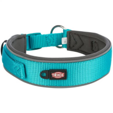 Trixie premium collar, extra wide (L) - nyakörv (extra széles,óveánkék/grafit) kutyák részére (L) 46-55cm/50mm nyakörv, póráz, hám kutyáknak