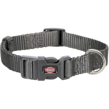 Trixie Premium kutyanyakörv (S, 25-40 cm / 15 mm, Szürke) nyakörv, póráz, hám kutyáknak