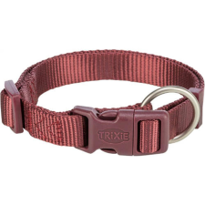 Trixie premium - nyakörv -sangria málna - (S-M) 30-34cm/15mm nyakörv, póráz, hám kutyáknak