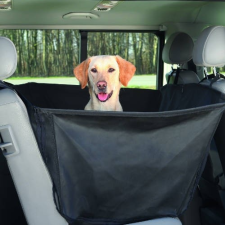 Trixie Protective Car Seat Cover with Side Parts, dividable - autós üléstakaró (hátsó ülésre,fekete) 1,50x1,35m kutyafelszerelés