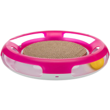 Trixie Race & Scratch - Kapd el a labdát cicajáték kaparókartonnal (Átmérő: 37 cm) játék macskáknak