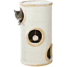 Trixie Samuel Cat Tower - kaparófa (bézs) macskák részére (Ø36cm) 70cm macskabútor