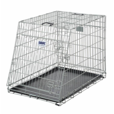Trixie SAVIC Dog Residence  mobil kennel 76cm, világos szürke ketrec szállítóbox, fekhely kutyáknak