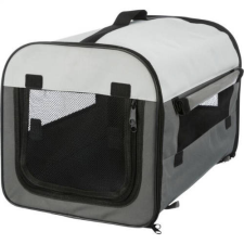 Trixie Soft Kennel Basic - szállító box (világoskék/sötétkék) kutyák részére (M) 55X65X80cm kutyafelszerelés