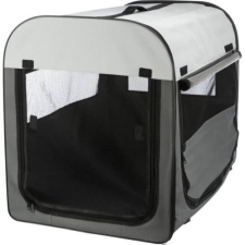 Trixie Soft Kennel Basic - szállító box (világoskék/sötétkék) kutyák részére (XS-S) 40X40X55cm szállítóbox, fekhely kutyáknak