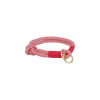Trixie soft rope semi-choke - félfojtó nyakörv (piros/krém) kutyák részére (S-M:40cm/Ø10mm)