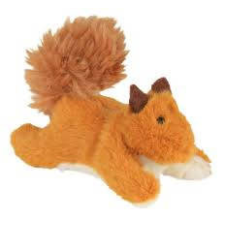 Trixie Squirrel Plush - plüss játék (mókus) macskák részére (Ø9cm) játék macskáknak