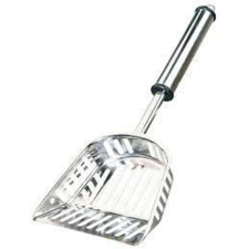 Trixie Stainless Steel Litter Scoop - alomlapát (fém) minden alom tipushoz (M) macskafelszerelés