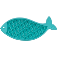 Trixie Tál, Lássú Étkezéshez, Hal Forma, Szilikon, Macskáknak, 28 cm, Kék, 41369 kutyatál