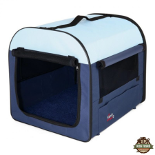 Trixie Táska Utazó Basic S 50x50x60cm Kék szállítóbox, fekhely kutyáknak