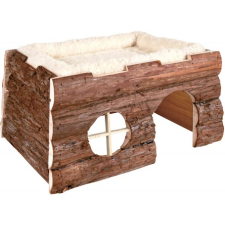 Trixie Tilde párnázott tetős faházikó nyulaknak, tengerimalacoknak (39 x 22 x 29 cm) szállítóbox, fekhely kutyáknak