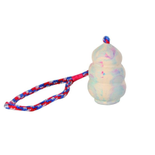 Trixie Tömör Gumi Harang Kötéllel 8cm/30cm Játék Kutyának - TRX3306 játék kutyáknak