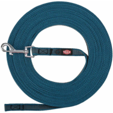 Trixie Tracking Leash, rubberized - nyomkövető póráz, gumírozott, S-M: 10m/15mm, benzin nyakörv, póráz, hám kutyáknak