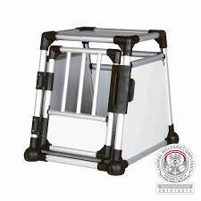 Trixie Transport Box - Aluminium szállítóbox (ezüst) 55×62×78cm (max:20kg) kutyafelszerelés