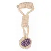 Trixie Trixie Játék labda kötélből fogóval 6cm/23cm