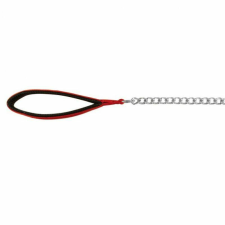 Trixie Trixie Póráz Láncos nylon fogóval 1,1m/2mm piros nyakörv, póráz, hám kutyáknak