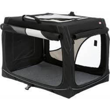 Trixie Vario Mobile Kennel - mobil kennel (fekete/szürke) 61x43x46cm szállítóbox, fekhely kutyáknak