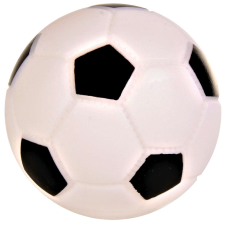 Trixie vinil játék, futball labda, kutyák részére, fehér, 10cm, sípol, 3436 játék kutyáknak