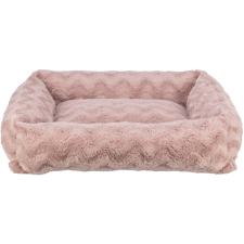 Trixie Vital Loki bed | Négyszögletes, peremes fekhely (pasztell rózsaszín) kutyák részére - 65x50 cm szállítóbox, fekhely kutyáknak