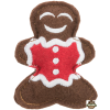 Trixie Xmas filc rénszarvas és mézeskalács ember 8cm 2db/csomag