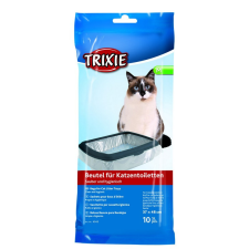Trixie Zsák Macska Wc-be, Simple'n'Clean, 37x48cm 10db macskafelszerelés