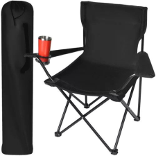 Trizand Fekete horgászszék K23673 horgászszék, ágy