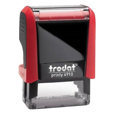 TRODAT Bélyegző TRODAT Printy 4910 fekete ház piros párna bélyegző