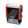 TRODAT Bélyegző, TRODAT "Printy 4912", piros ház, fekete párnával (IT4912P)