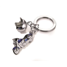Troika Kulcstartó, 2 charm dísszel, SWAROVSKI® kristályokkal, TROIKA "Key cruising" kulcstartó