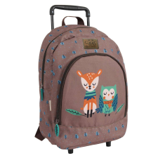 Troller táska, Perletti, Owl & Deer modell, 40 cm, Cool Kids kollekció iskolatáska