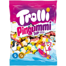 Trolli gluténmentes Pingvin gumicukor 100 g csokoládé és édesség