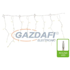 Tronix 007-140 PS230 Jégcsap fényfüggöny, 2x0,4m, fehér vezetékkel, 6500K, CW világítás