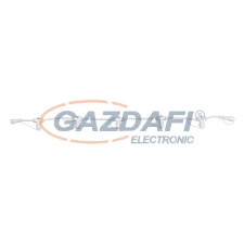 Tronix 010-007 elosztó, 5 férőhelyes, 1 m, fehér, IP44 kültéri izzósor