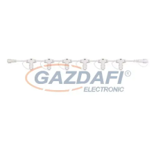 Tronix 010-113 fő kábel fényfüggönyhöz, 6 szálas, 60 cm, fehér, IP44 világítás