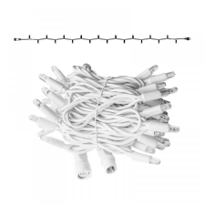 Tronix 011-168 PS230 LED fényfüzér 10m fehér vezeték 3000K WW kültéri világítás