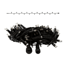 Tronix 018-522 PS36 IP44 fekete LED fényfüzér 10m 100LED 2400K WW+ kültéri világítás