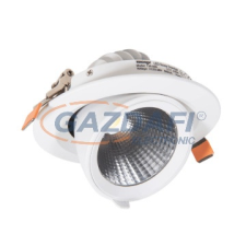 Tronix 136-087 LED Mélysugárzó 20W Állítható Ø180mm 45° 4000K fehér 2171lm világítás