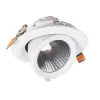 Tronix 136-088 LED Mélysugárzó 30W Állítható Ø180mm 45° 3000K fehér 3060lm