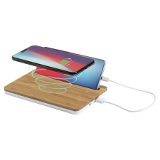  Trons bambusz asztali vezeték nélküli töltő mobiltelefon kellék