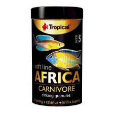 Tropical Africa Carnivore S 100ml/60g haleledel mindenevő afrikai halak számára haleledel