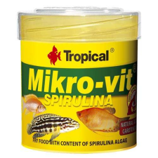 Tropical Mikro-vit Spirulina 50ml/32g ivadék táp spirulinával haleledel