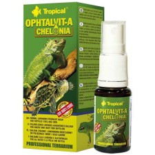 TROPICAL Ophtalvit-A Chelonia 15ml gyógynövényes balzsam hüllők szemére és bőrére hüllőeledel
