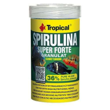 Tropical Super Spirulina Forte Granulat 100ml/60g granulált haltáp spirulinával haleledel