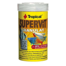 Tropical Supervit Granulat 100ml/20g granulált haltáp béta-glükánnal haleledel