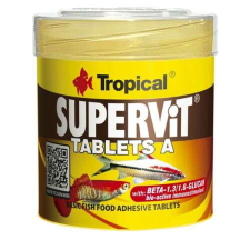 Tropical Supervit Tablets A 50ml/36g 80db haltáp öntapadó tabletták formájában haleledel
