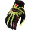 TROY LEE DESIGNS Air Gyerek Kesztyű - Cyclops Fekete/Flo Sárga TROY LEE DESIGNS Bicikli alkatrészek Kerékpáros ruházat Kerékpáros kesztyűk
