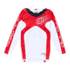 TROY LEE DESIGNS GP Pro Frames mez - fehér/piros TROY LEE DESIGNS Bicikli alkatrészek Kerékpáros ruházat Kerékpáros mezek