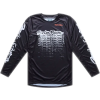 TROY LEE DESIGNS GP Pro mez - Stamp fekete TROY LEE DESIGNS Bicikli alkatrészek Kerékpáros ruházat Kerékpáros mezek