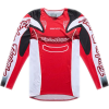 TROY LEE DESIGNS SE Pro Mez - Salvo Piros/Fehér TROY LEE DESIGNS Bicikli alkatrészek Kerékpáros ruházat Kerékpáros mezek